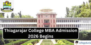 Thiagarajar College MBA Admission 2026 Begins @tcarts.in; Apply Now
